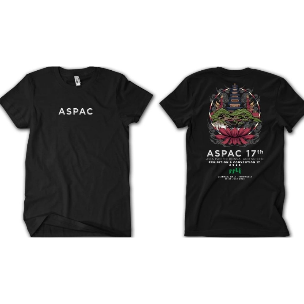 Kaos Bonsoi Aspac Katun Semua Ukuran M-3XL
