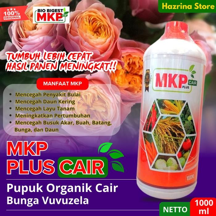 Pupuk Organik Cair MKP Bunga Vuvuzela – Nutrisi Akar Batang Daun & Penyubur Cepat Berbunga
