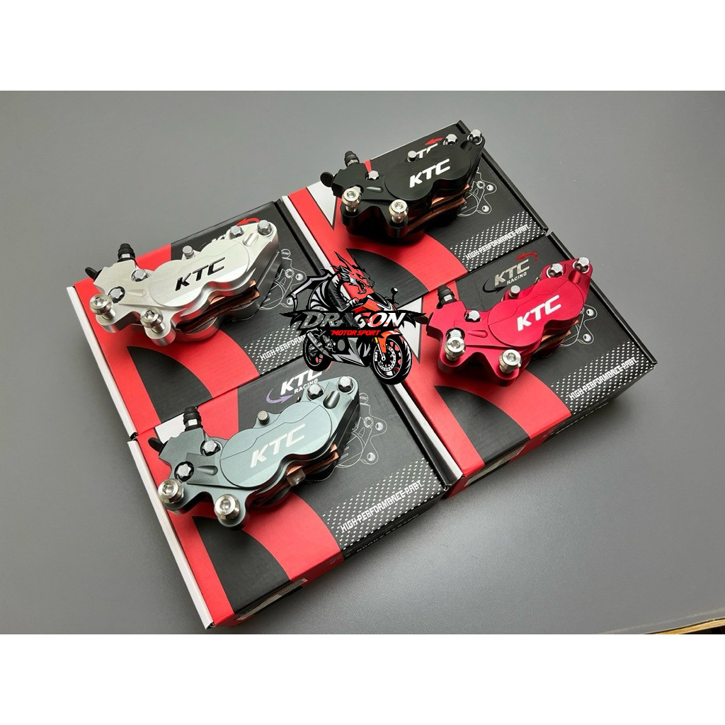 Kaliper Depan Kiri KTC Racing 4 Piston Non Bracket Universal