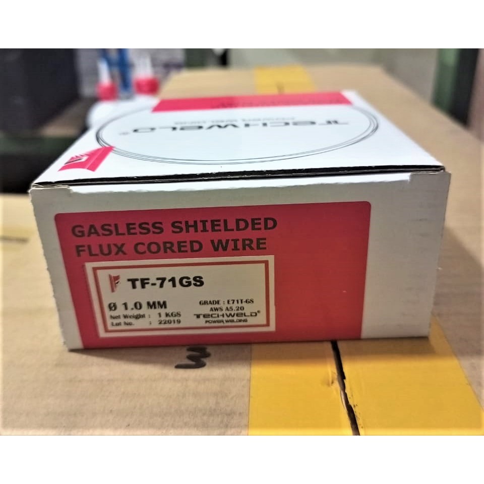 Techweld 1.0 mm Kawat Las MIG Flux Core Gasless Wire 1 kg Las Welding