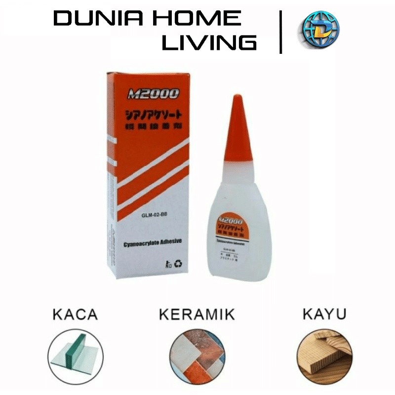 

PAKET 5PCS LEM KOREA M2000 LEM TETES 00% ASLI EPOTEC BARCODE