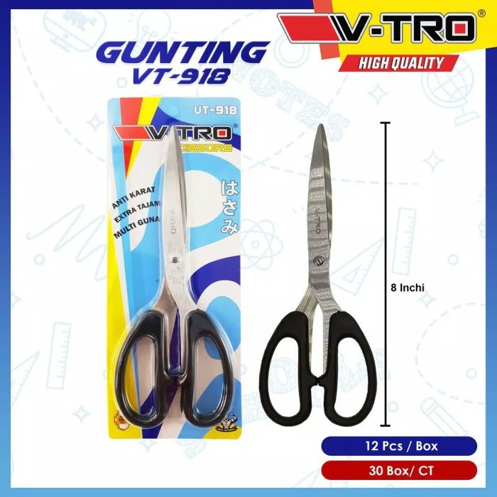 

Gunting Besar Sedang Kecil Merk V-TRO