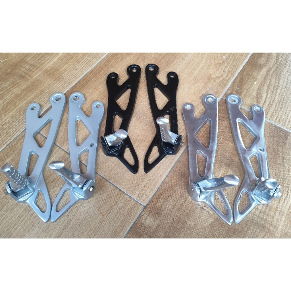 power foostep postep yamaha fiz r f1z r force 1 sepasang pijakan kaki belakang fiz r pnp full alumun