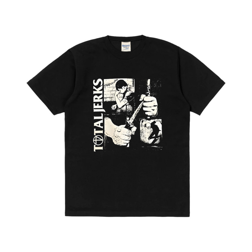 【ORIGINAL】 Rockermusic T-shirt Total Jerks - Under Pressure