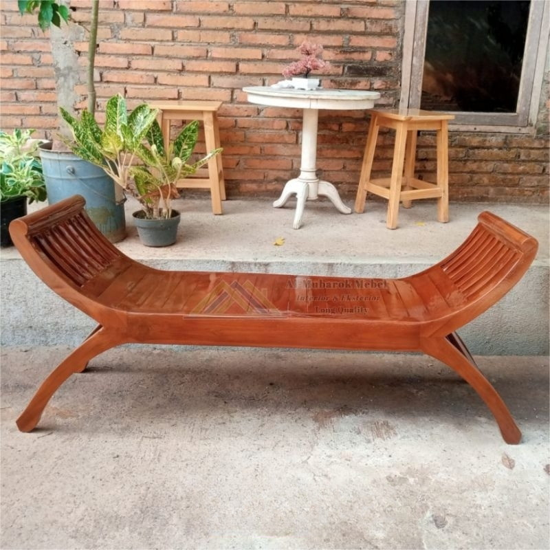 Kursi Yuyu Jati // Kursi Yuyu Panjang // Kursi Yuyu 2 Dudukan