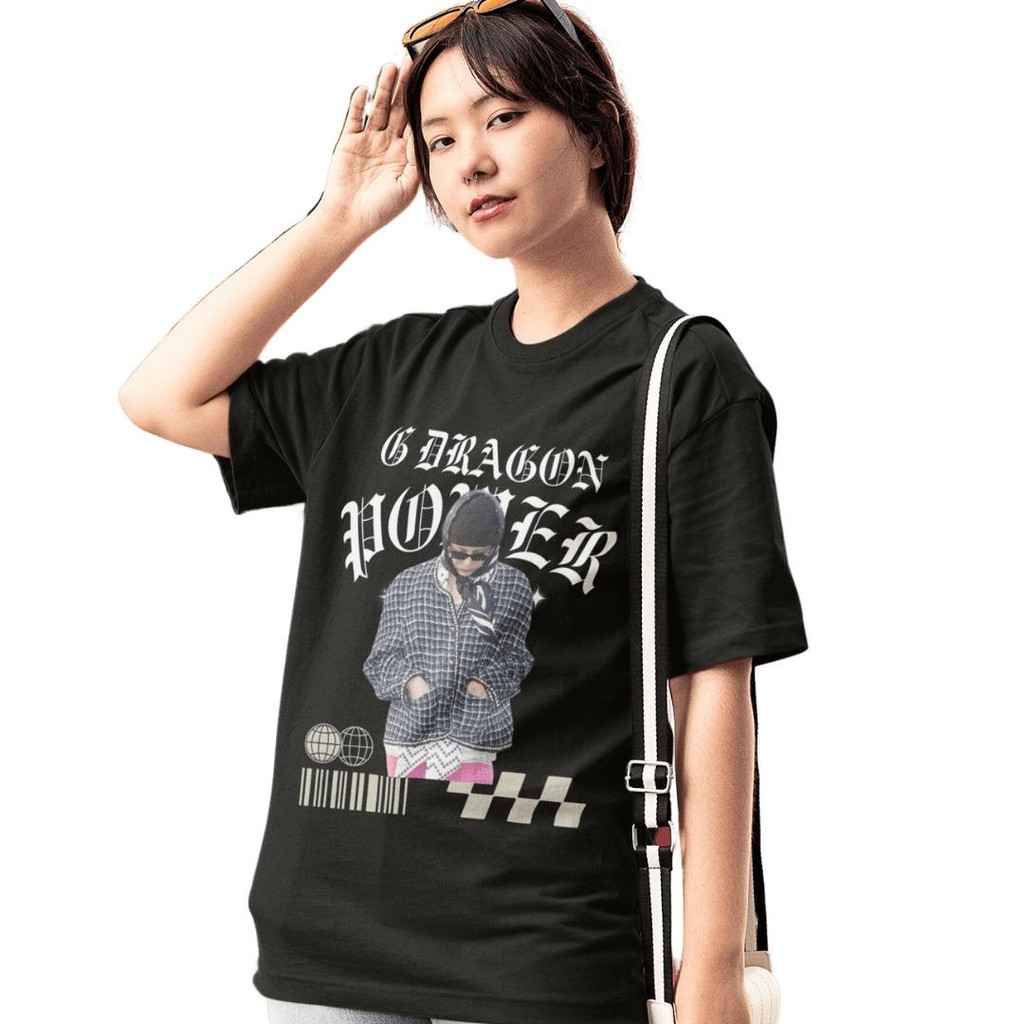 T SHIRT  G DRAGON POWER T SHIRT EXSLUSIVE CHIBI  KAOS G DRAGON EXSLUSIVE DESAIN CHIBI DISTRO