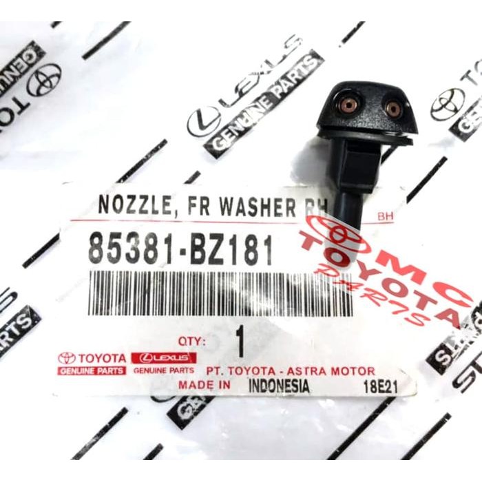 Baru Wiper Nozzle Nozle Agya Ayla 85381-BZ181 Terlaris