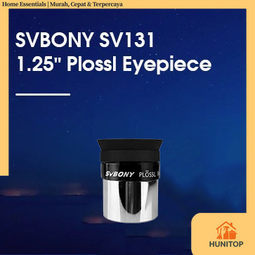 SVBONY Lensa Okuler Teleskop 1.25 Inch Eyepiece Multi Coated 48 Degree - SV131