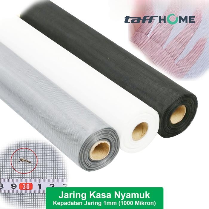 Jaring Kasa Nyamuk Roll PP Nano Tirai Penutup Jendela Ventilasi Kamar Mosquito Net Curtain