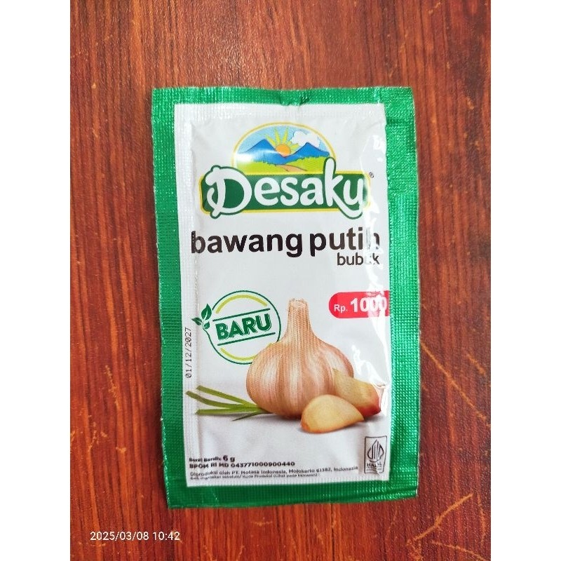 

1kg DESAKU BAWANG PUTIH BUBUK 6gr