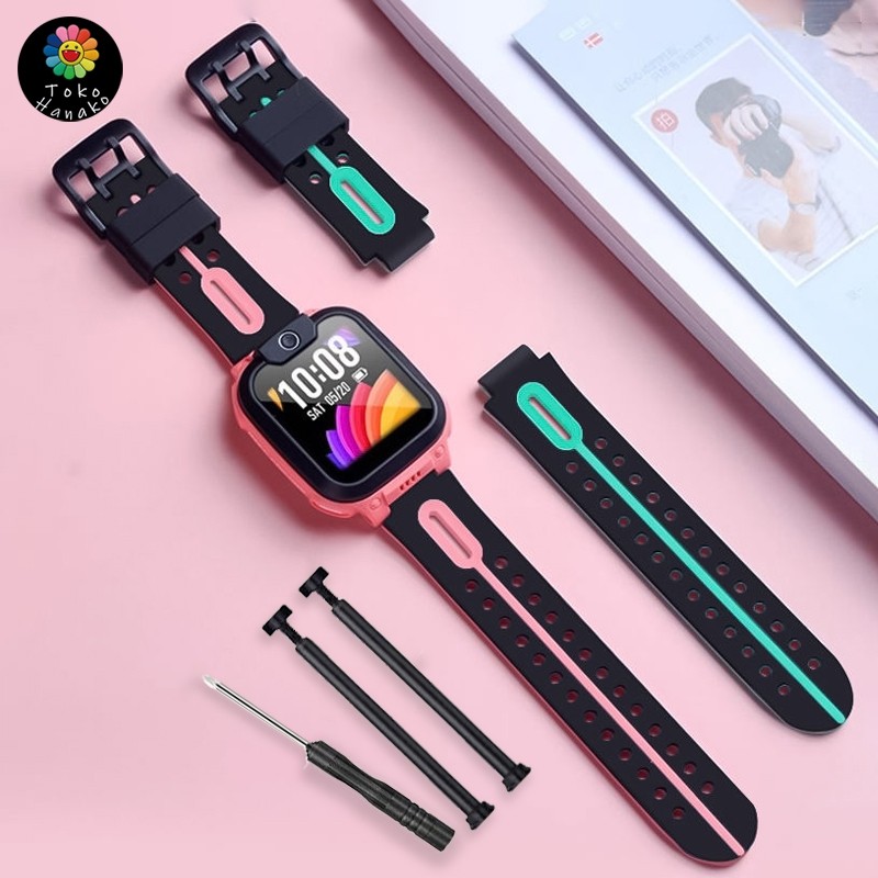 Imoo Z1 Z2 Z3 Z5 Z6 Z7 Rubber Silicone Silikon Strap Tali Jam Tangan Imoo Smartwatch Watch Phone