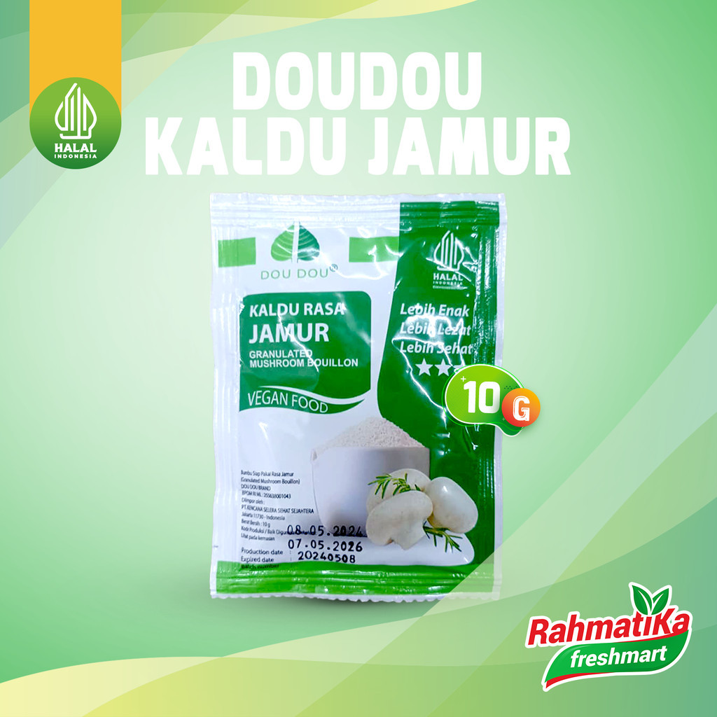 DouDou Kaldu Rasa Jamur / DouDou Mushroom Bouillon 10 Gram