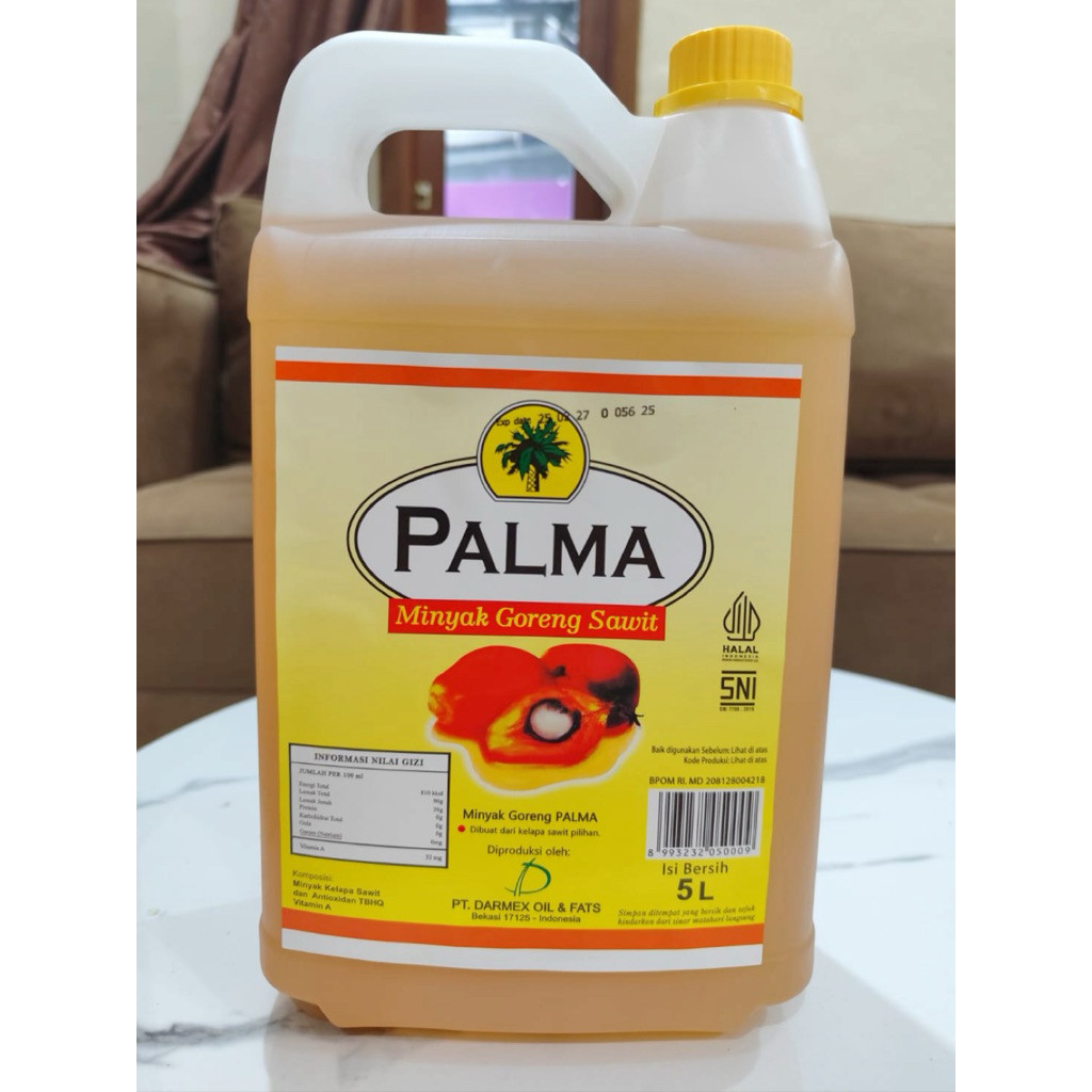

Minyak Goreng Palma 5 Liter