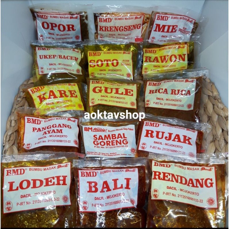 

Paket Bumbu Masak Dacil BMD Instan 20 pcs Bukan Mahmudah BMM