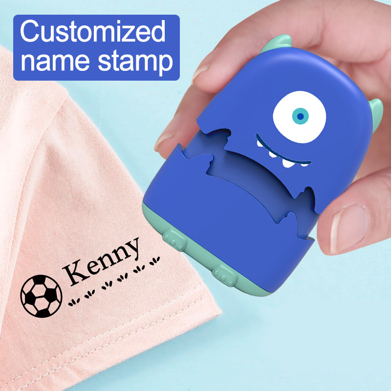

Durable Baby Name Stamp Engraved | Waterproof Non-Fading Seal | Custom Student Gift & Kindergarten Supplies ‌
