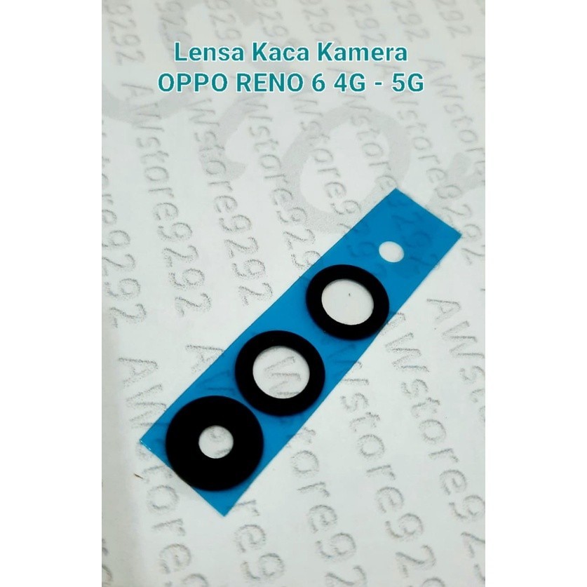 Camera Lens Lensa Kamera Kaca Kamera Belakang OPPO RENO 6 4G / RENO 6 5G lensa oppo reno 6 4g lensa 