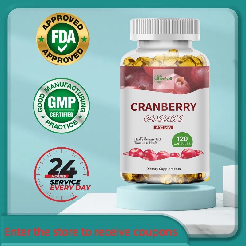 BzenWell Suplemen Cranberry Capsules: Dukungan Kesehatan Saluran Kemih