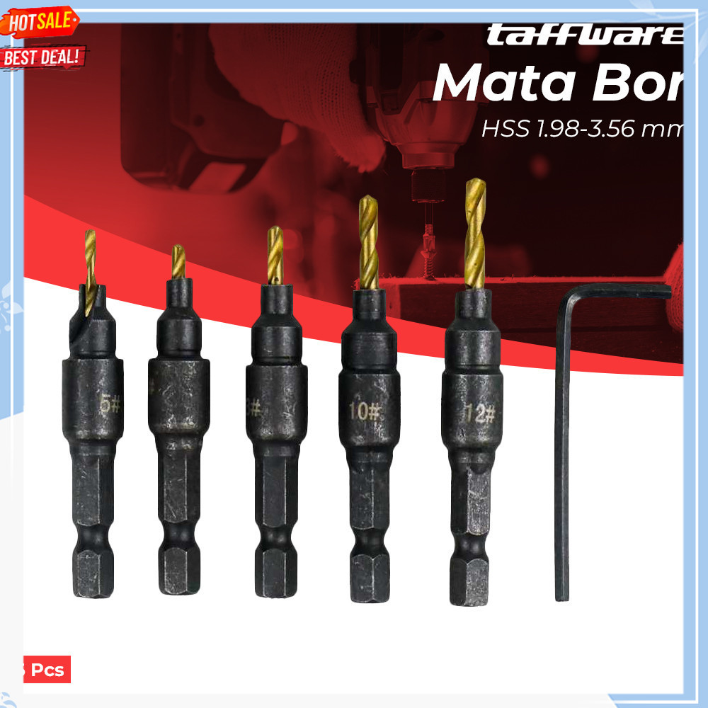 EPS5 Expander Pipe 6 PCS  Mata Bor FLARING sambungan pipa  Pipa Tube Expander Pipe Expander