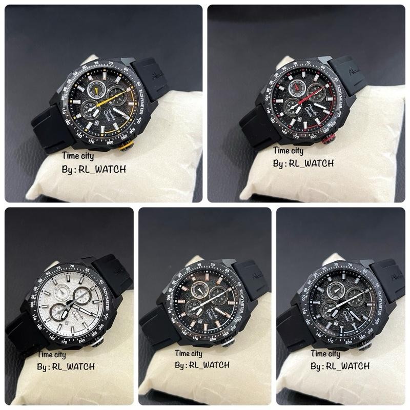 Jam Pria Alexandre Christie AC6688 Karet