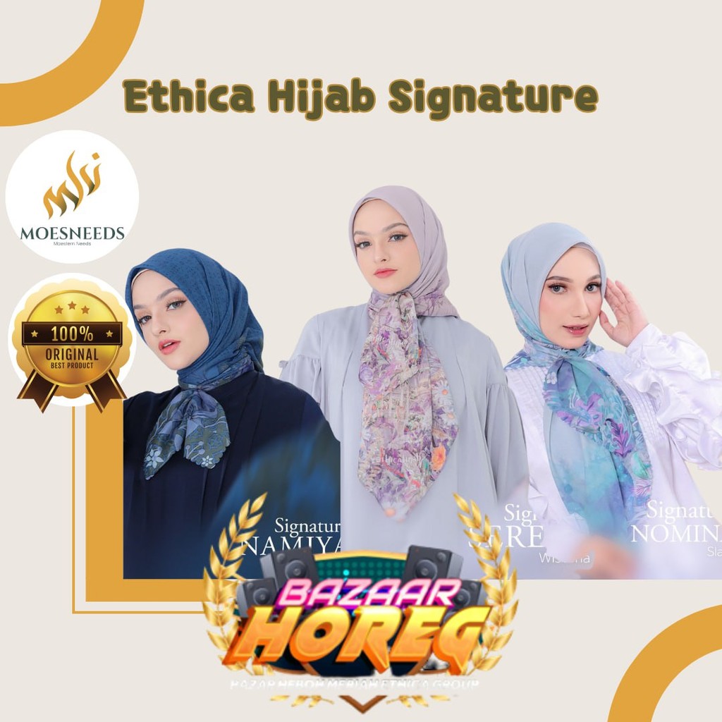 [BAZAR] Ethica Hijab Premium Signature