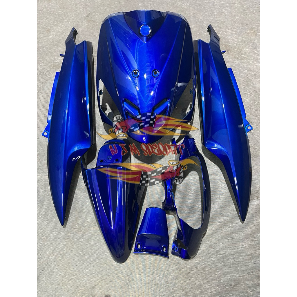 Full Body Halus Yamaha Mio Sporty Warna Biru Candy (Cat Custom)