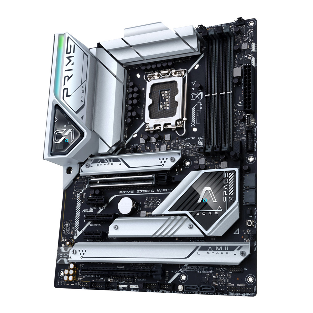 ASUS PRIME Z790-A WIFI Motherboard Intel Z790 LGA1700 DDR5 192GB 4xM.2 Wi-Fi 6E PCIe 5.0 ATX support
