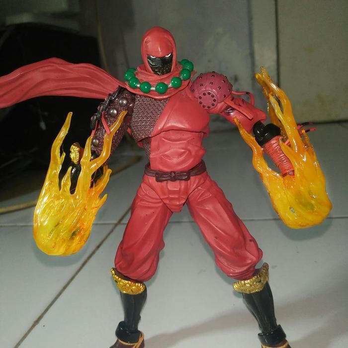 Effect Diorama Figure Captain marvel & Effect Diorama Figure jet fire