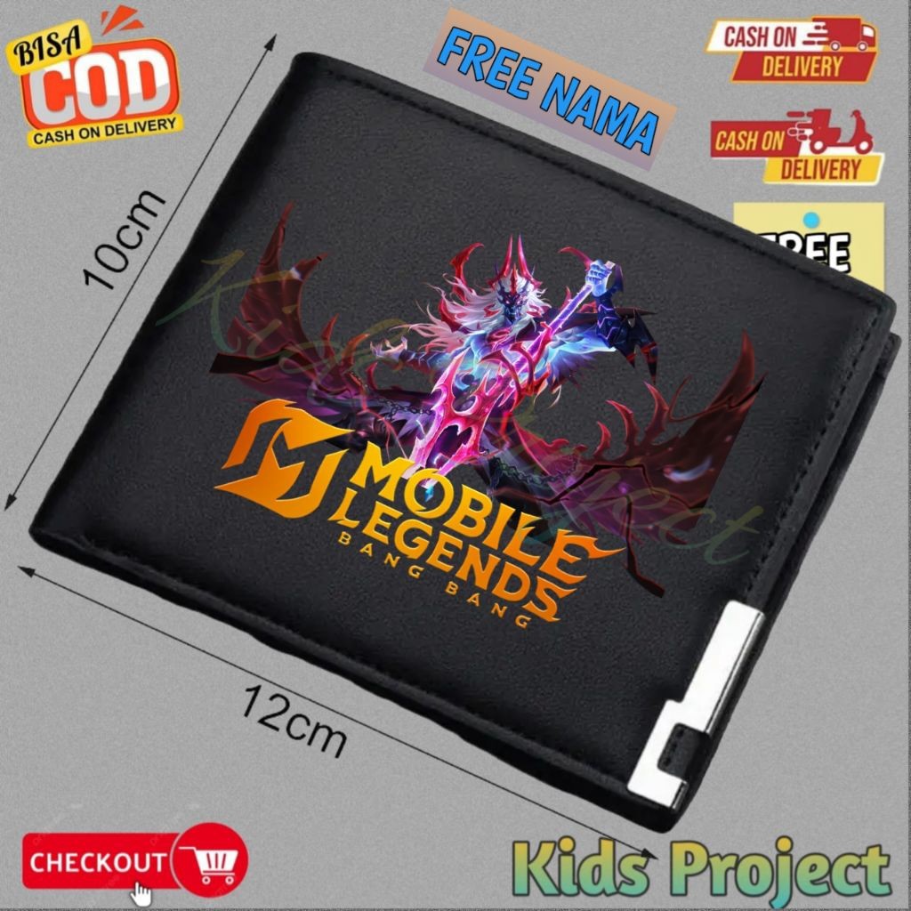 Dompet Mobile legend Anak Karakter Moskov Harbinger of Chaos Collector MLBB