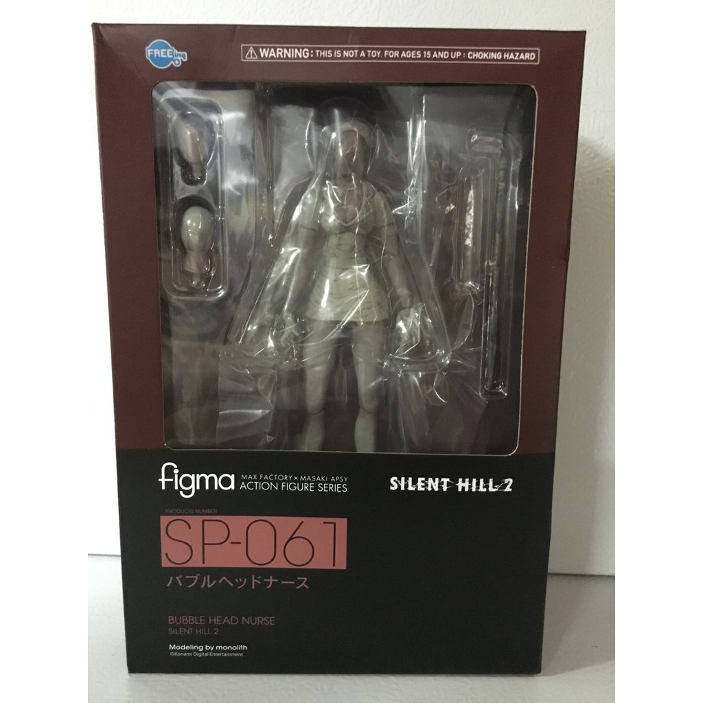 Figma Silent Hill 2 SP 061 Bubble Head Nurse Horror Figure NEW MIB