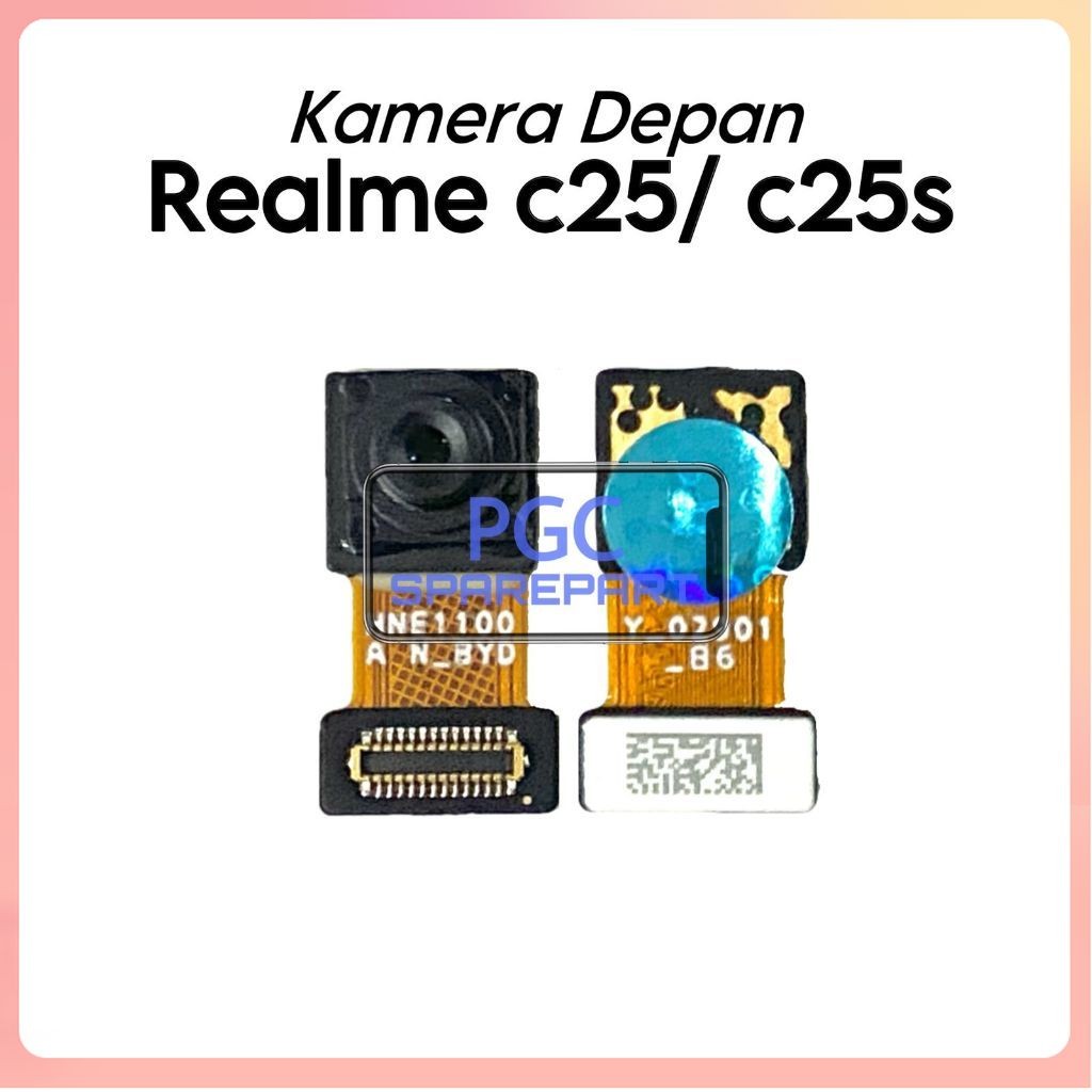Kamera Depan Realme C25 / C25s / RMX3193 / RMX3191 / RMX3195 / RMX3197 - Small Front Camera