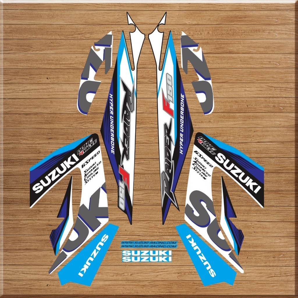 (COD) Striping Suzuki Satria FU FL Moto GP - Striping Suzuki Raider F150 Thailand Raider R Facelift