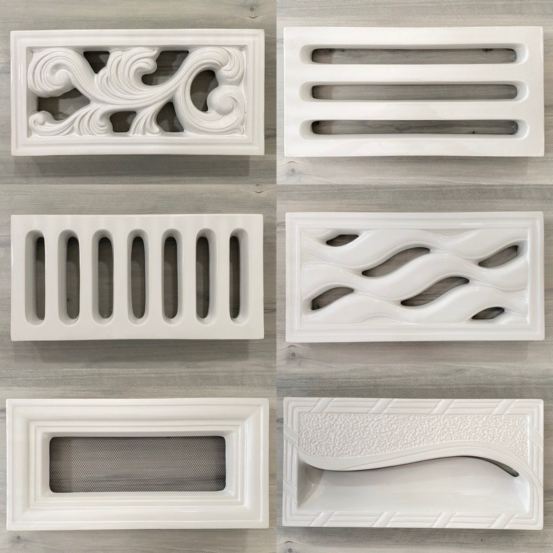 JANGANLIRIK Roster Keramik 20x40cm Trisensa / Lubang Angin Keramik Kekinian / Lubang Angin Estetik