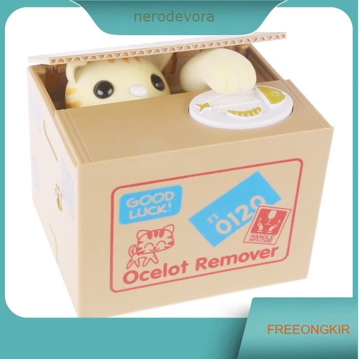 Celengan binatang kucing panda Lucu