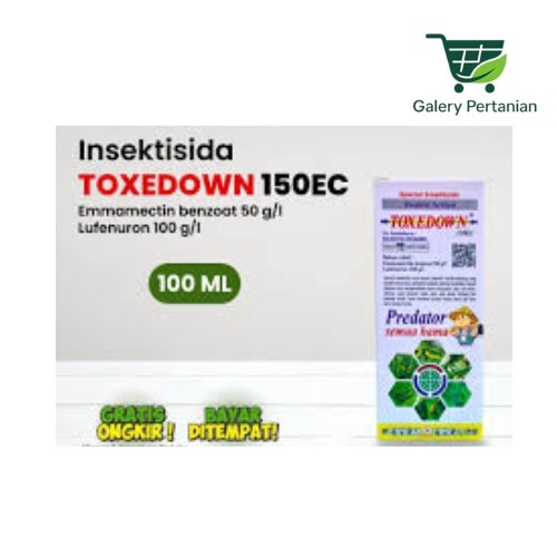 TOXEDOWN 150EC 100ml Insektisida Kontak Original Dengan Bahan Aktif Ganda Sangat Efektif Untuk Menge