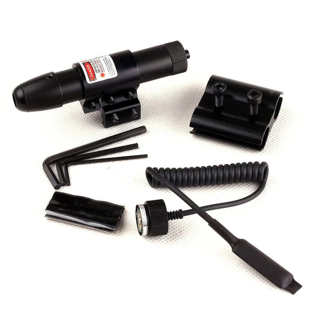 M4 M16 AR15 Red Green Dot Laser Sight With 11mm/20mm Rail Mount For Airsoft Air Guns Hunting Accesso