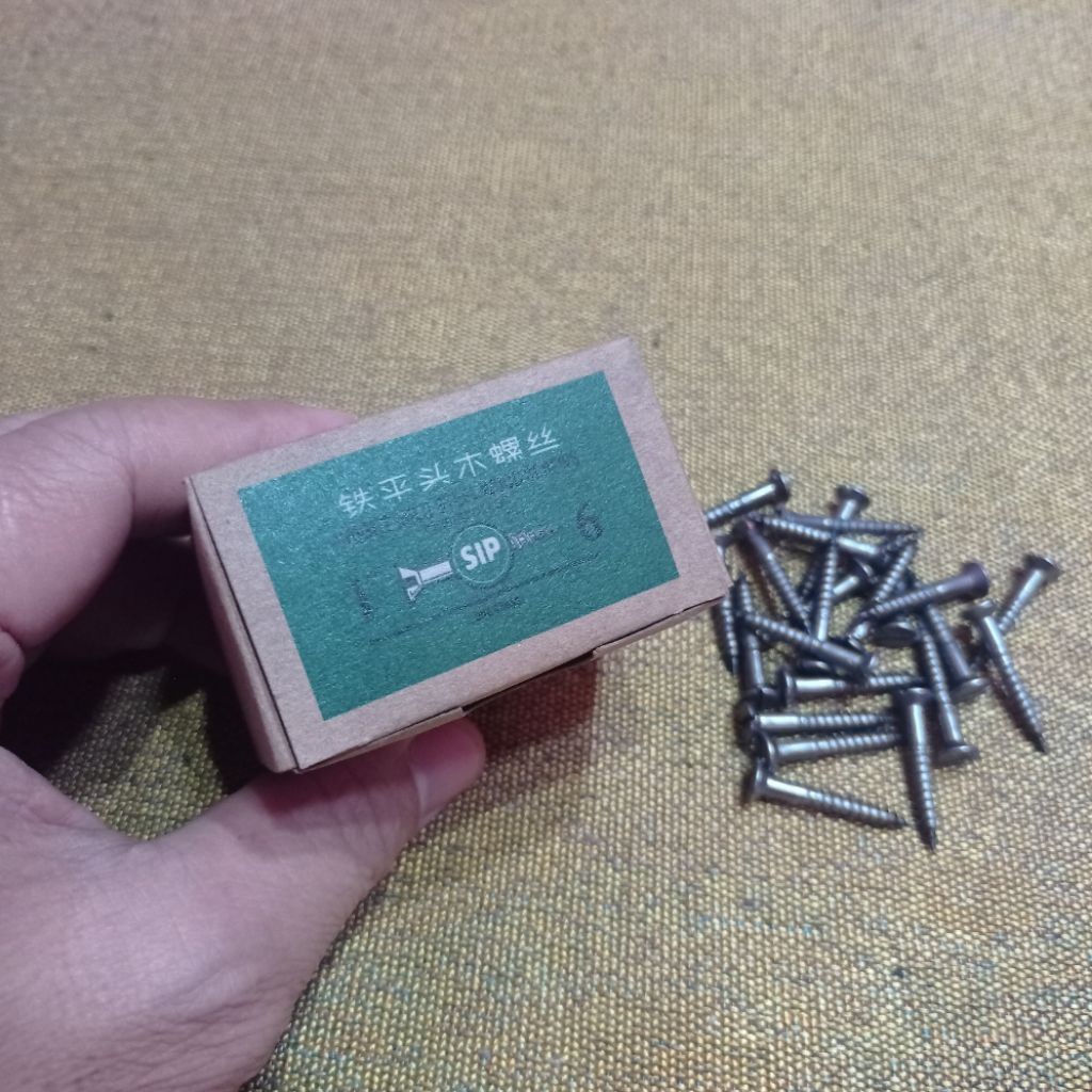 SEKRUP KAYU 1X6 SIP / SEKRUP KAYU 1” x 6 Merk SIP / SEKRUP KUAT DAN TAJAM