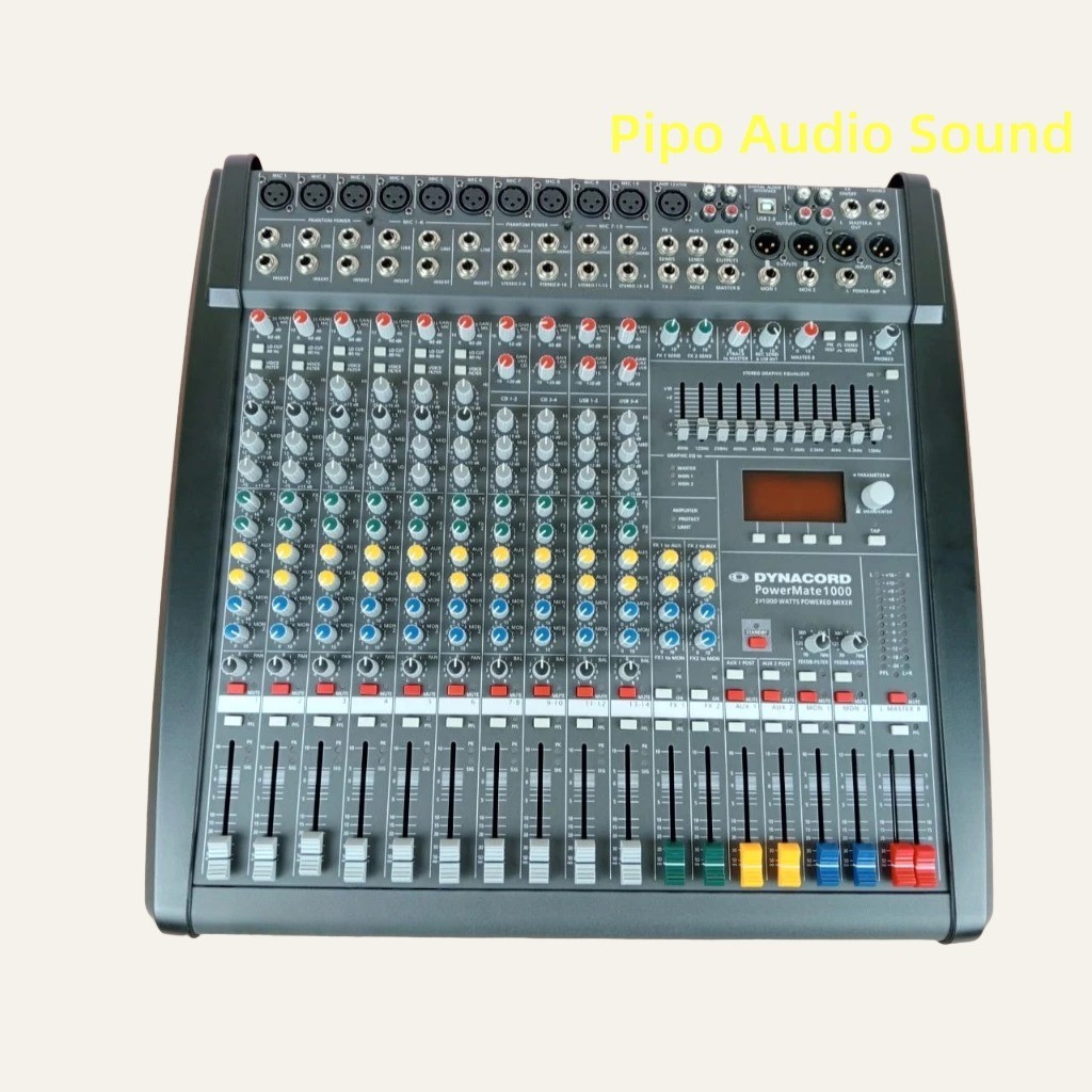 MIXER AUDIO DYNACORD PMX1000 MIXER POWERMATE PMX 1000 pmx1000
