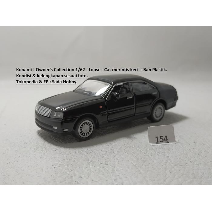 DCT... Diecast Konami J Owner's Collection Nissan Cedric Hitam Unit Only
