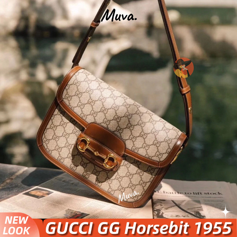 Tas wanita Gucci GG Horsebit 1955 Women/Shoulder Bag