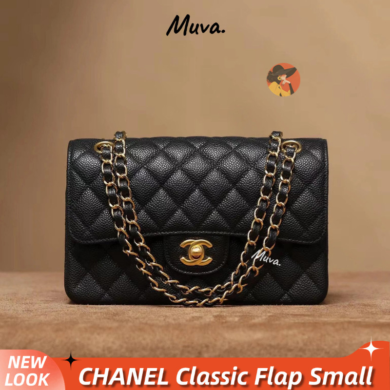 Tas wanita Chanel Classic Flap CF SMALL Women/Shoulder Bag