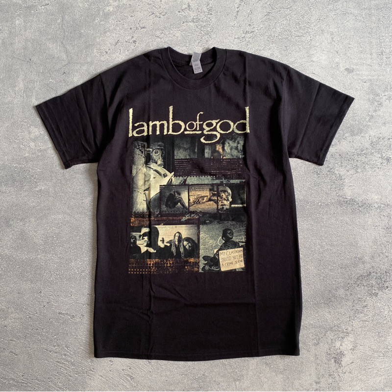 (COD) Lamb Of God - Album Collage Kaos Katun S-XXL