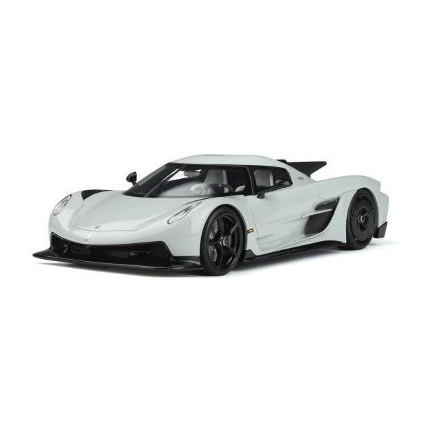 1/18 GT SPIRIT  KOENIGSEGG JESKO ABSOLUT 2022 WHITE GREY