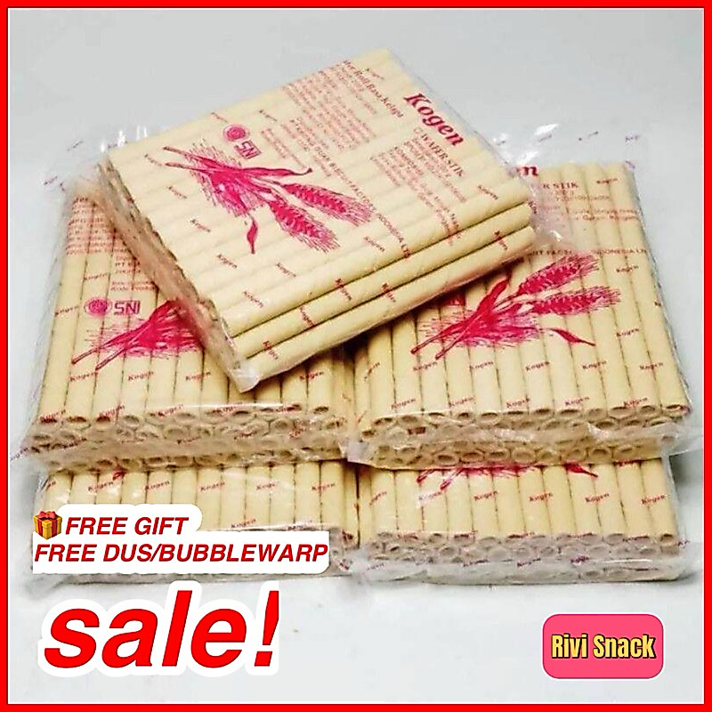 KOGEN WAFER STICK SUSU ORI KHONGGUAN 200Gr / ASTOR PANJANG KOGEN KHONG GHUAN