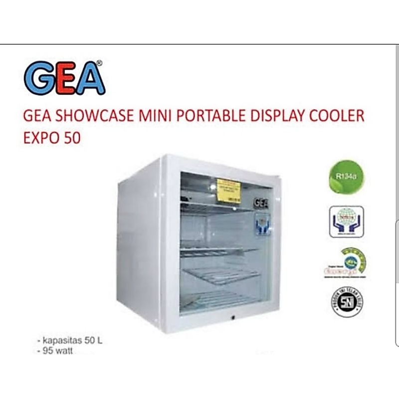 Sewa Mini Showcase Portable Kap 50 Liter untuk 3 Bulan PLUS Free 1 Bulan