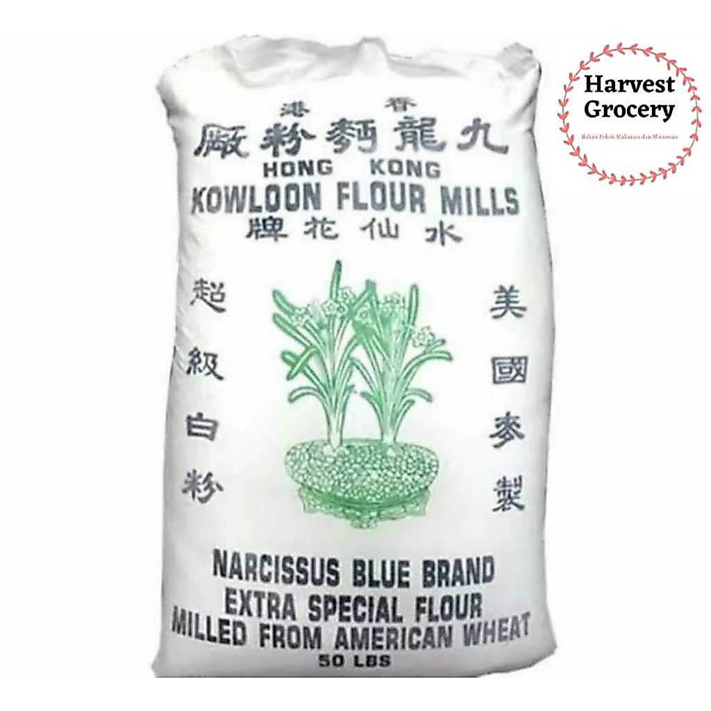 TEPUNG HONGKONG KOWLOON FLOUR MILLS 25kg ( REGULER )