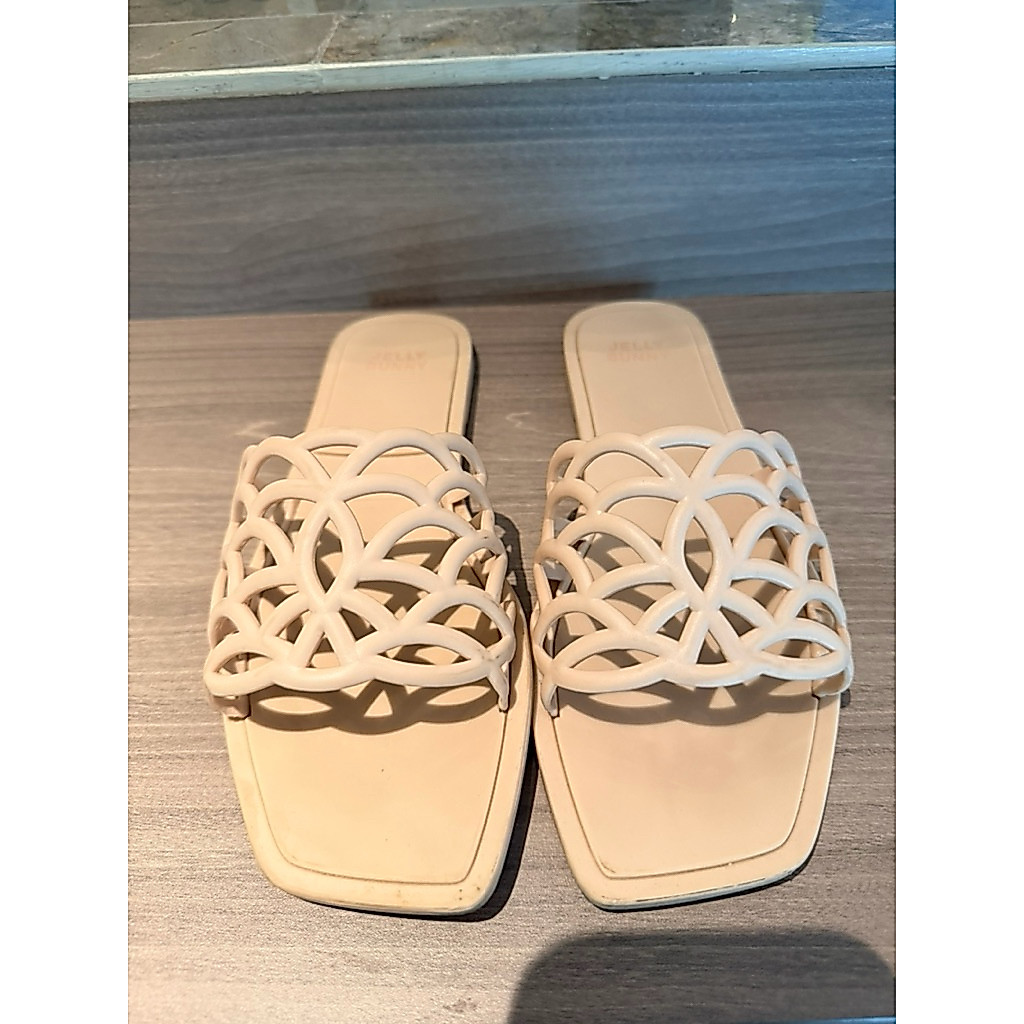 Preloved. Jelly Bunny Slippers size 37 defect