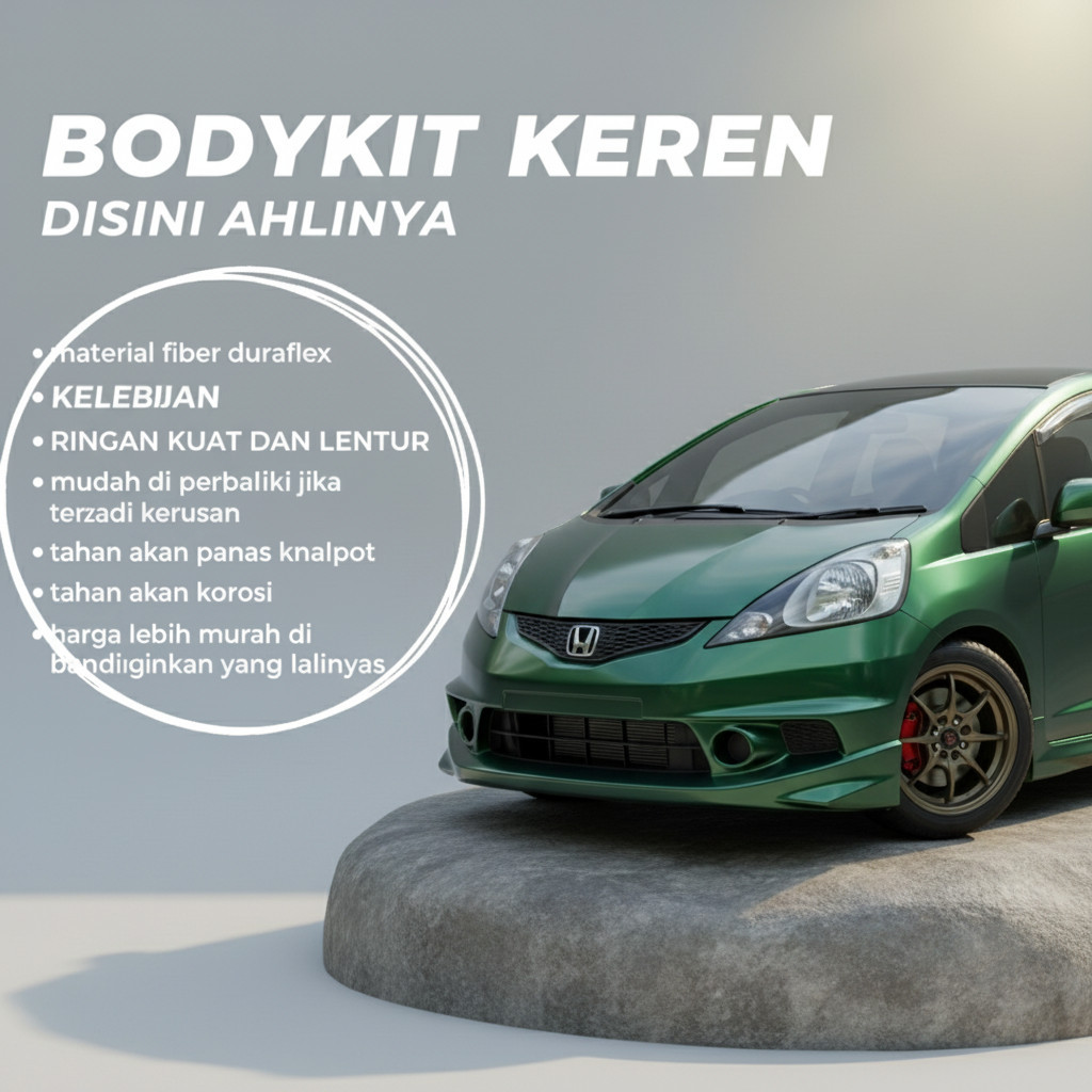 READY Bodykit Hoda Jazz Mugen 2008 2009 2010 2011 bodykit jazz rs/s