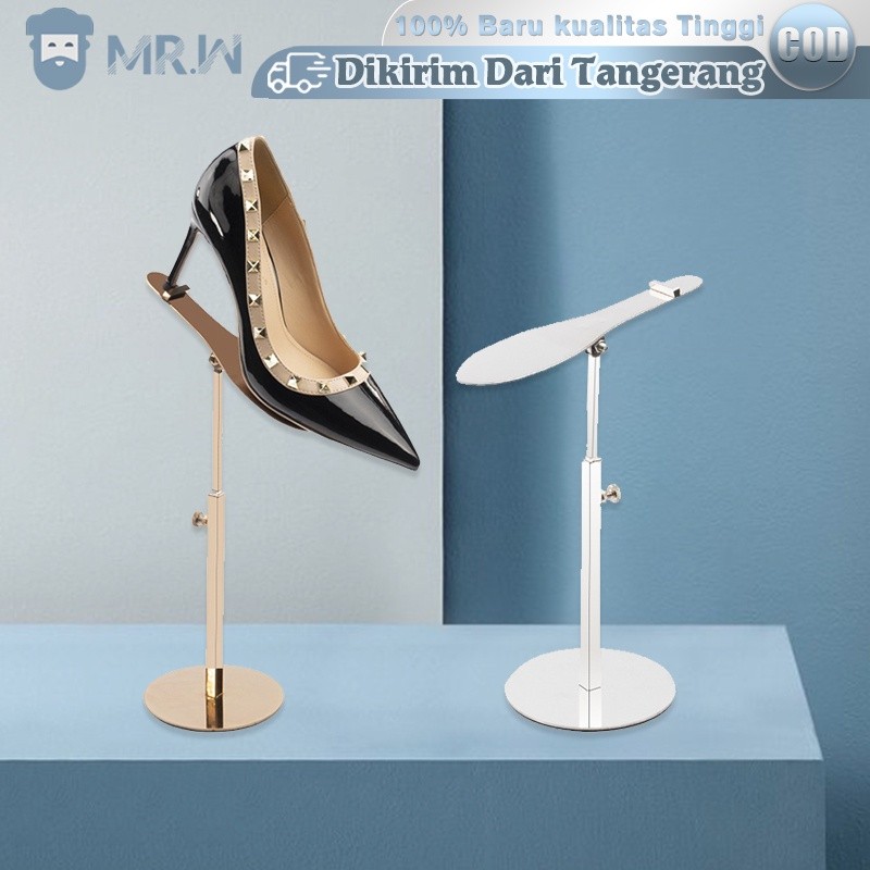 Rak Display Sepatu Stainless Steel Stand Display Sepatu / Gantungan Display Sepatu / Rak Pajangan