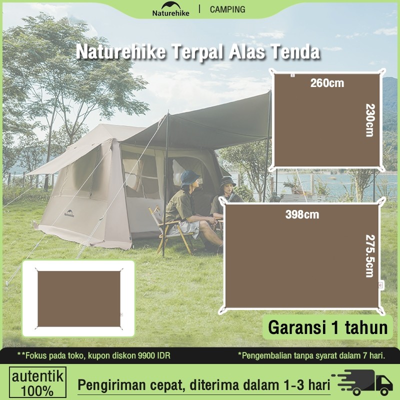 Naturehike Alas Tenda Glamping Matt Footprint Alas Tenda Village 6 Village 13 Tent Floor Mat