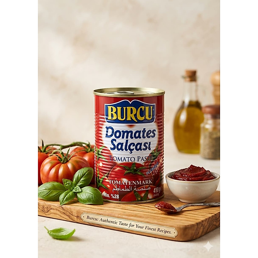 Burcu Tomato Paste | Saos Tomat Burcu 420gr